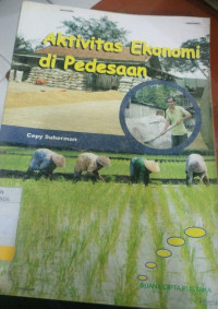 Aktivitas Ekonomi Di Pedesaan